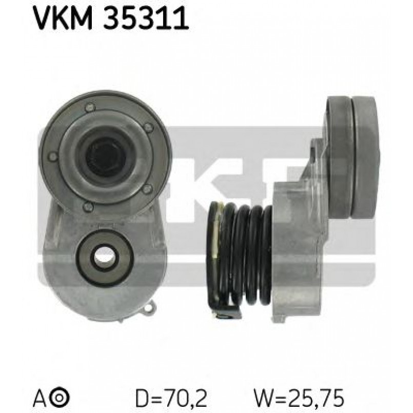VKM 35311 SKF Натягувач поліклинового ременя